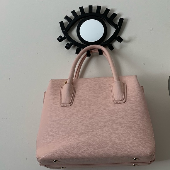 Light Pink Satchel Tote Bag - Picture 2 of 8